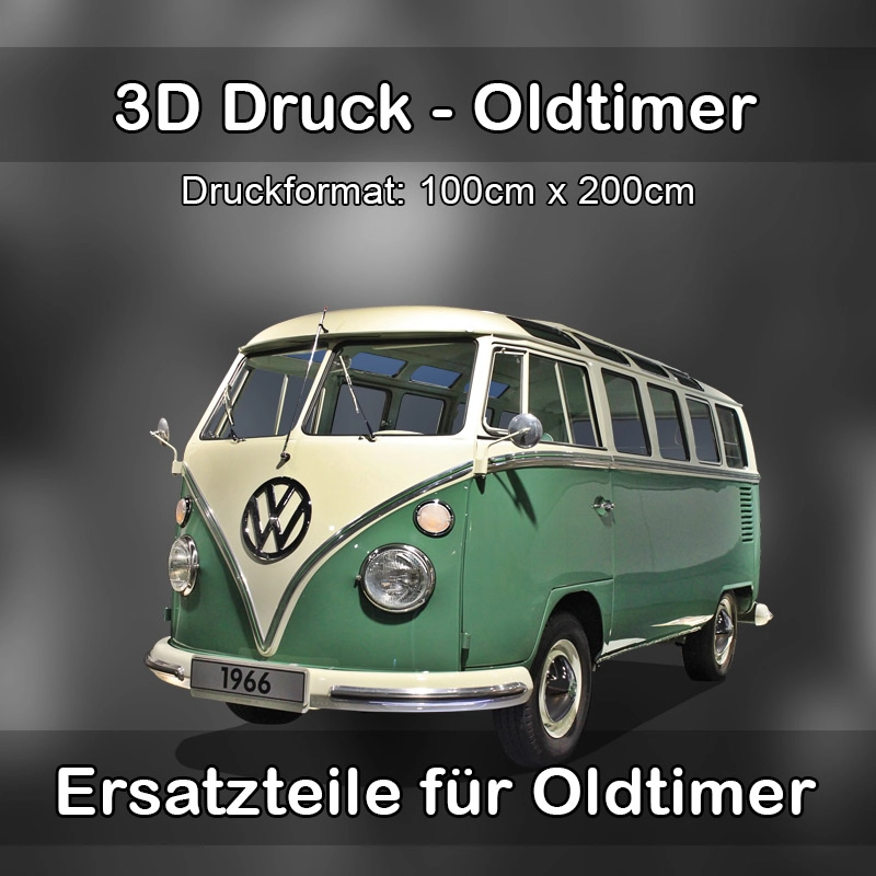 Großformat 3D Druck für Oldtimer Restauration in Sömmerda 
