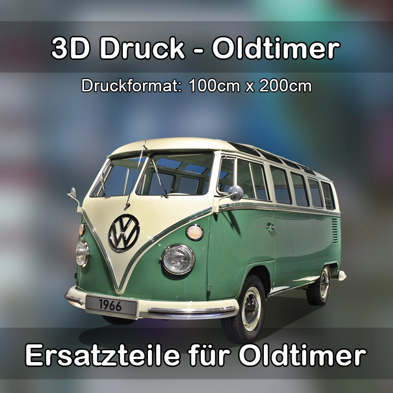 Großformat 3D Druck für Oldtimer Restauration in Solingen 