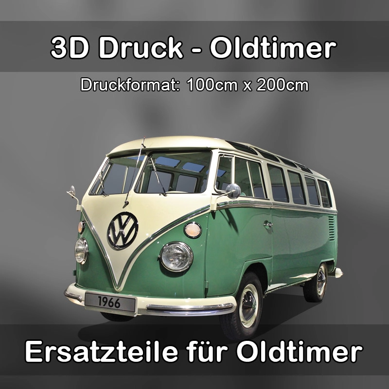 Großformat 3D Druck für Oldtimer Restauration in Soltau 