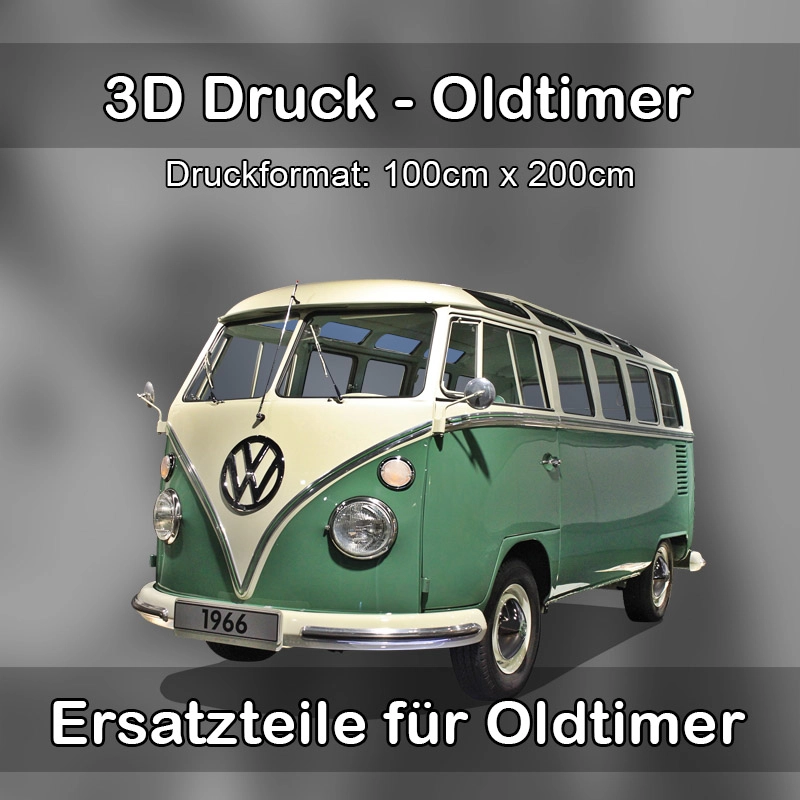 Großformat 3D Druck für Oldtimer Restauration in Sonneberg 