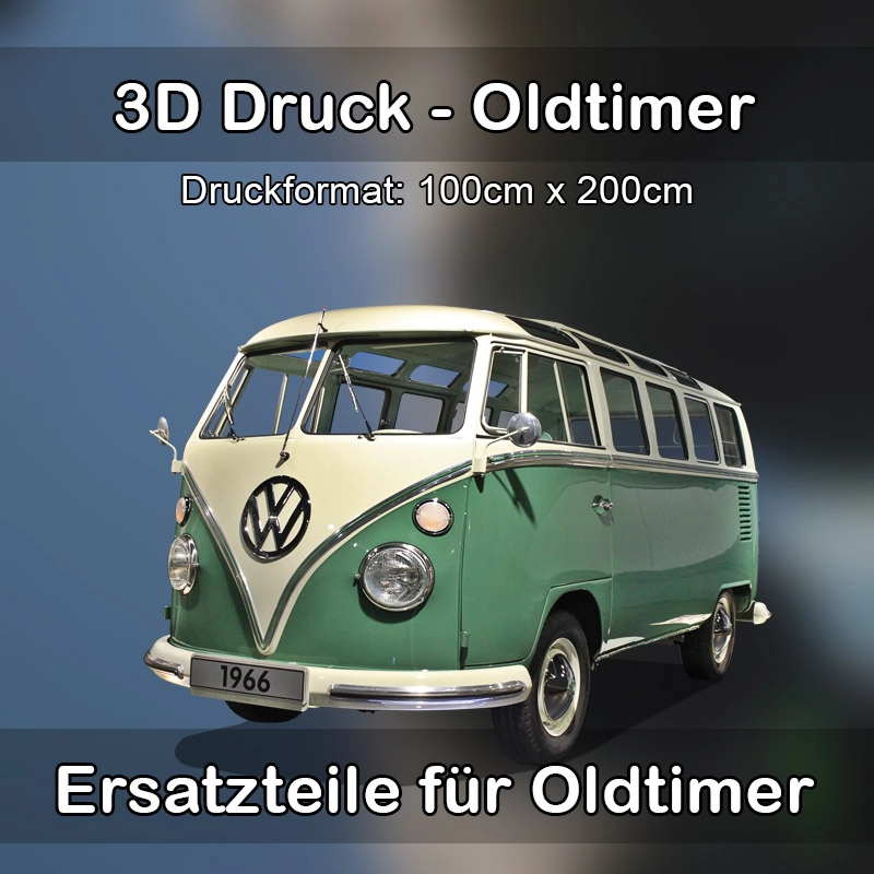 Großformat 3D Druck für Oldtimer Restauration in Sonnefeld 
