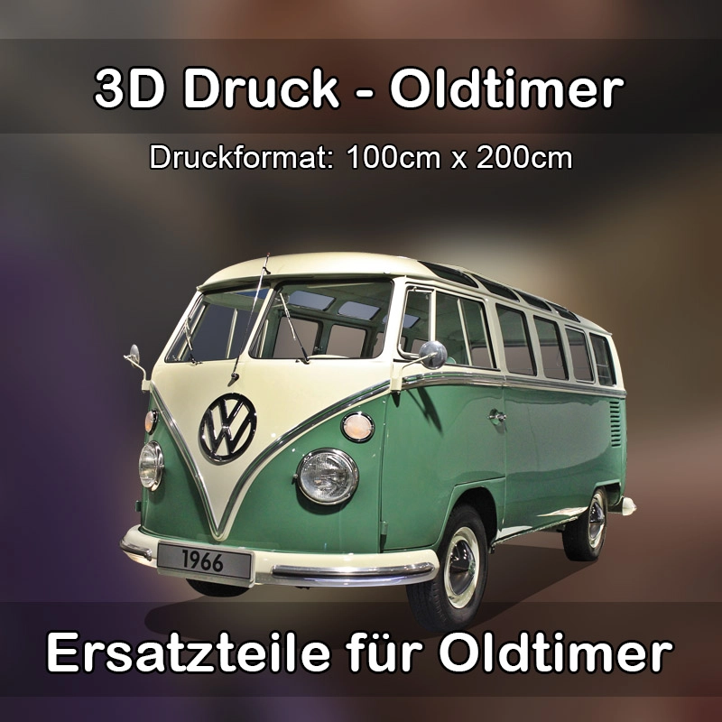 Großformat 3D Druck für Oldtimer Restauration in Sonnenbühl 