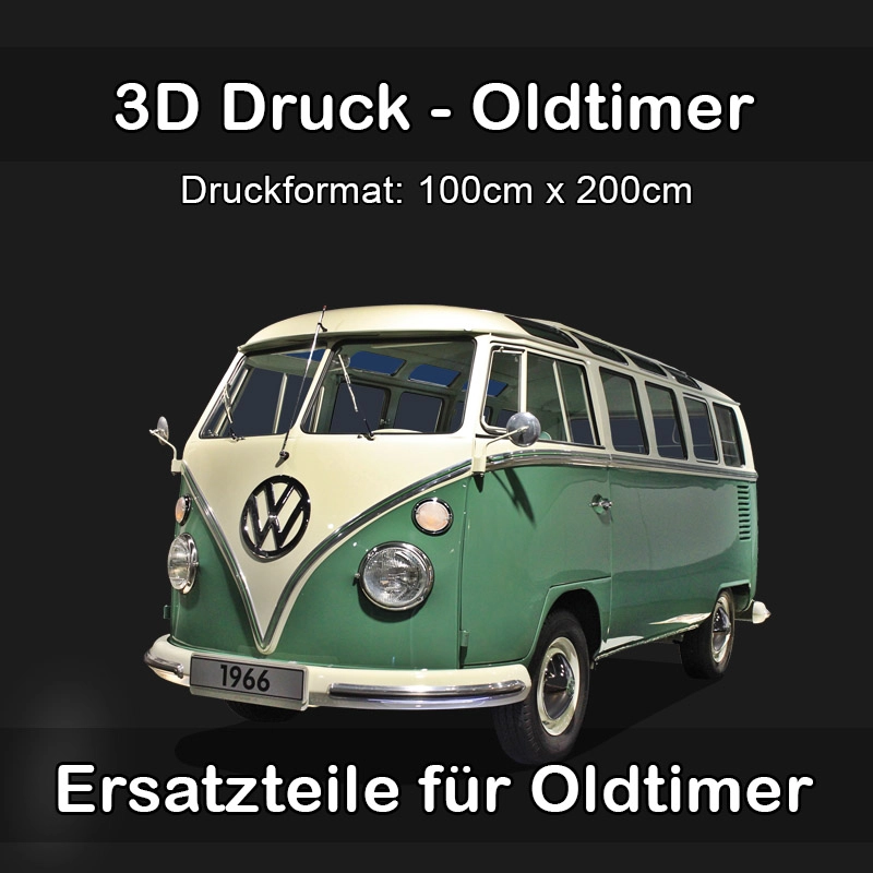 Großformat 3D Druck für Oldtimer Restauration in Sonnenstein 