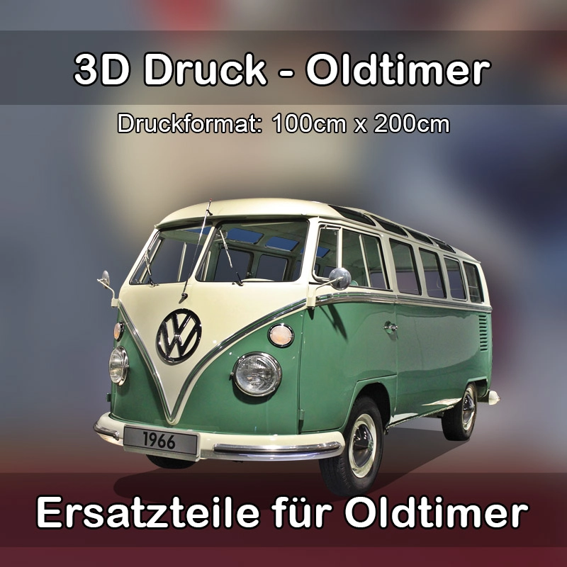 Großformat 3D Druck für Oldtimer Restauration in Sonnewalde 