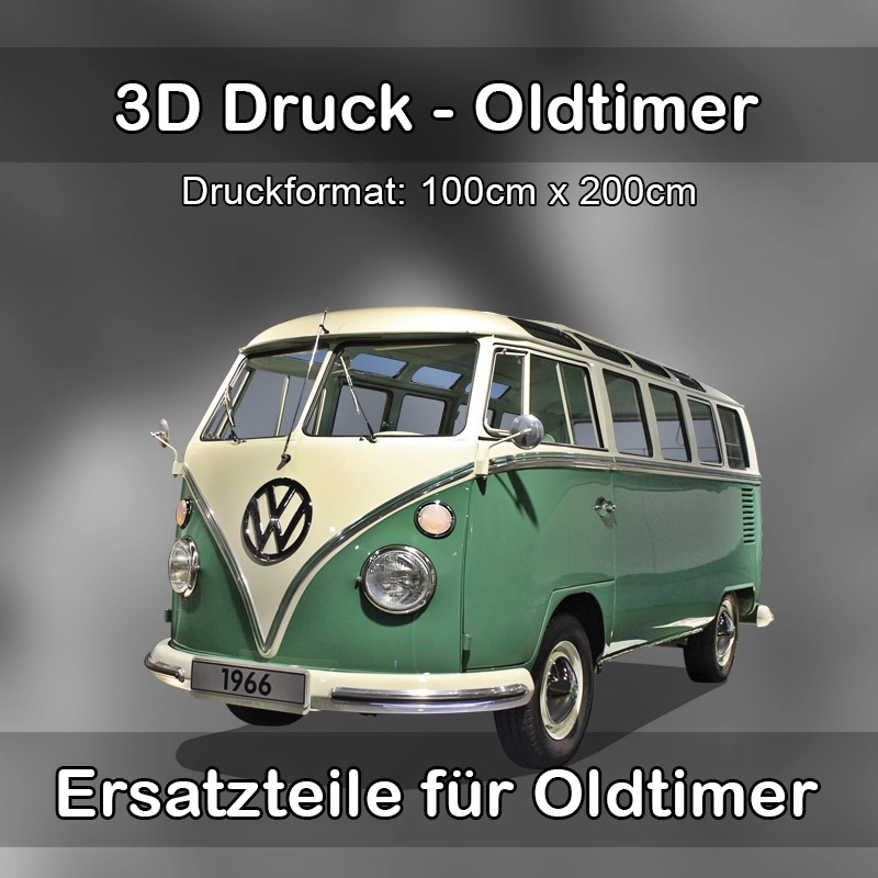 Großformat 3D Druck für Oldtimer Restauration in Speyer 
