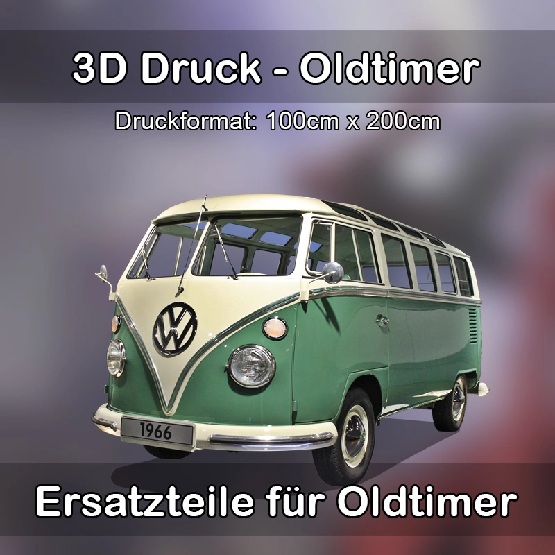 Großformat 3D Druck für Oldtimer Restauration in Stadtsteinach 