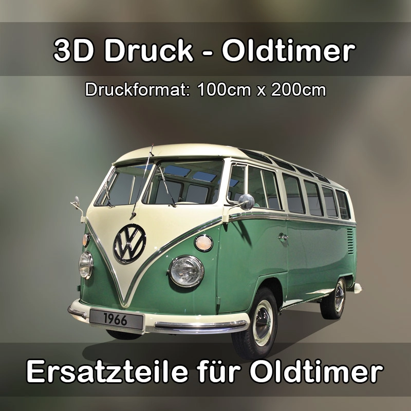 Großformat 3D Druck für Oldtimer Restauration in Stahnsdorf 