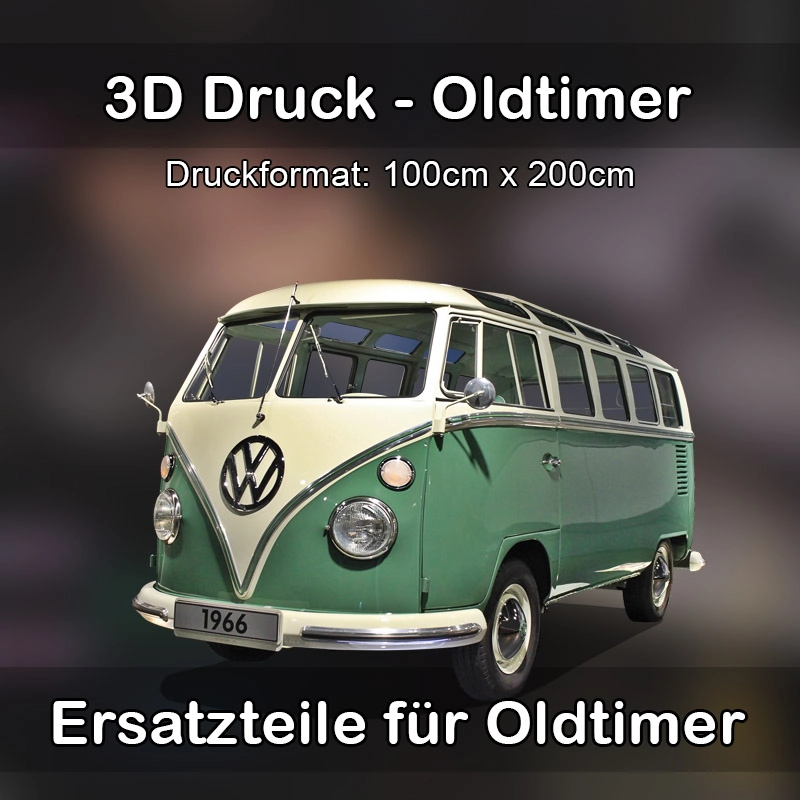 Großformat 3D Druck für Oldtimer Restauration in Starnberg 
