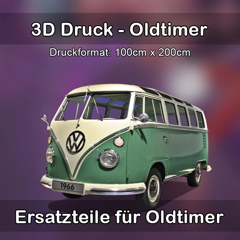 Großformat 3D Druck für Oldtimer Restauration in Staßfurt 
