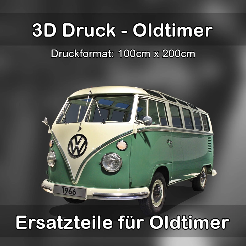 Großformat 3D Druck für Oldtimer Restauration in Stauchitz 