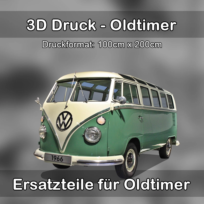 Großformat 3D Druck für Oldtimer Restauration in Staufen im Breisgau 