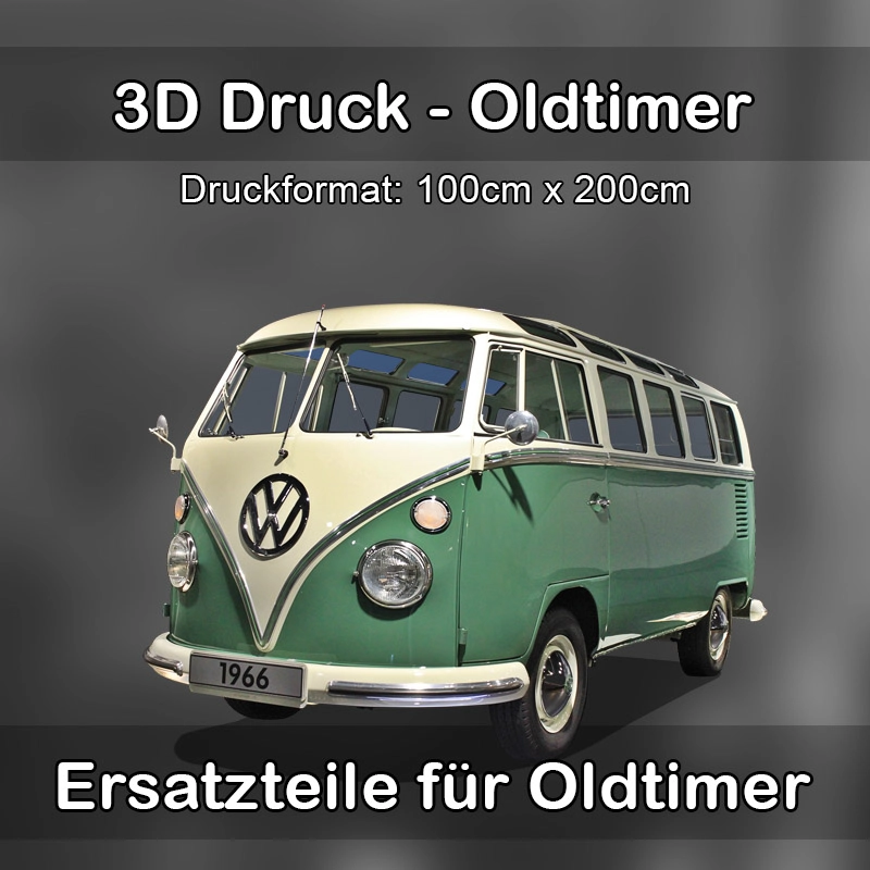 Großformat 3D Druck für Oldtimer Restauration in Stavenhagen 