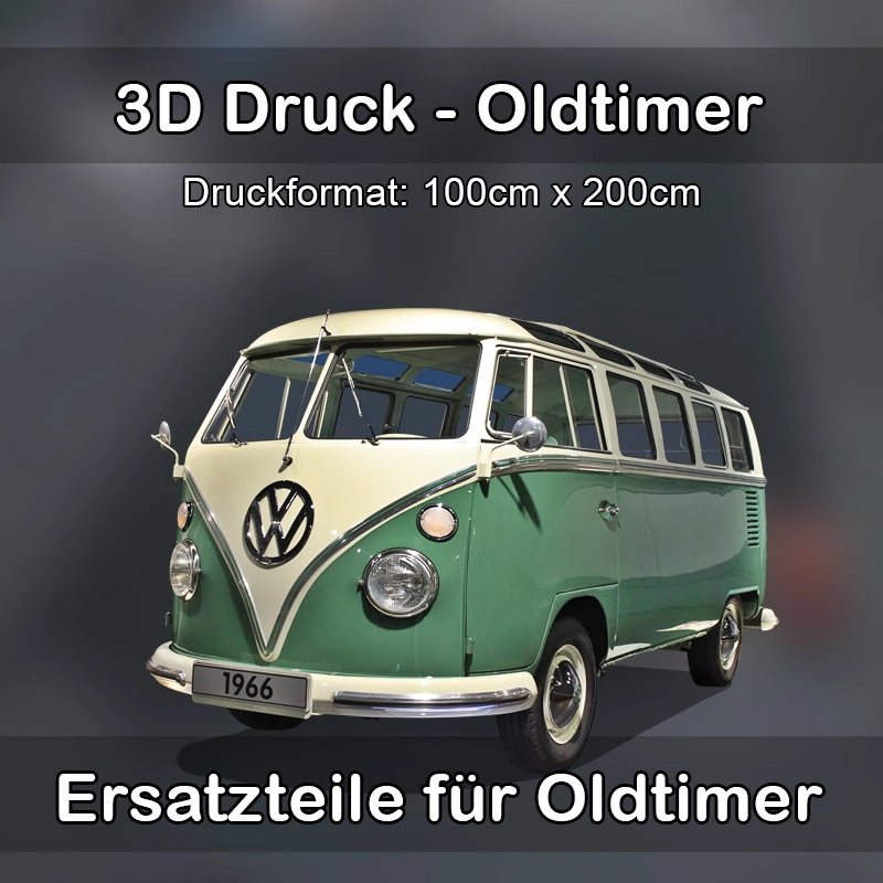 Großformat 3D Druck für Oldtimer Restauration in Steffenberg 