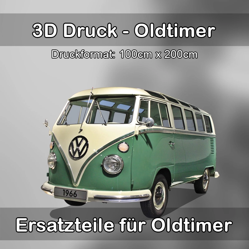 Großformat 3D Druck für Oldtimer Restauration in Steinheim am Albuch 