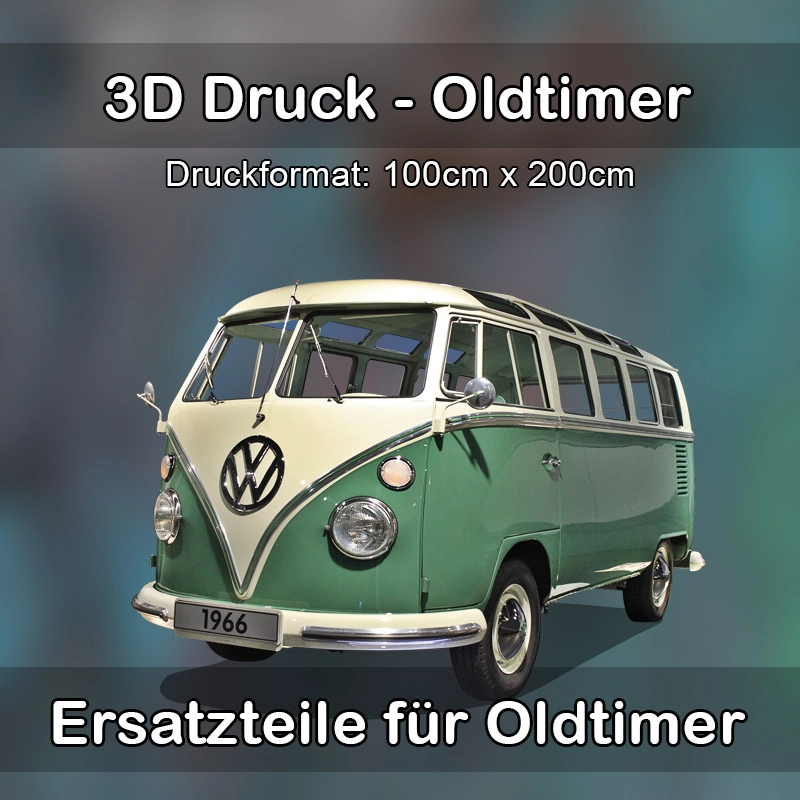 Großformat 3D Druck für Oldtimer Restauration in Steißlingen 