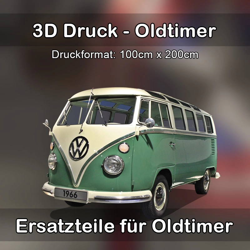 Großformat 3D Druck für Oldtimer Restauration in Stimpfach 