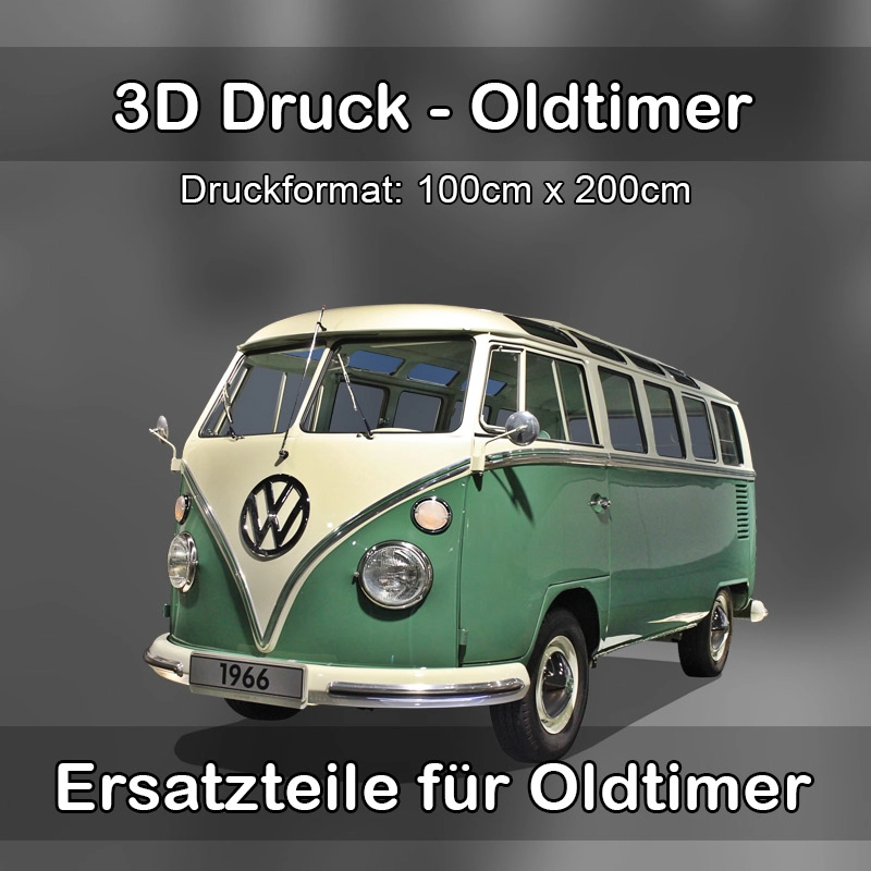 Großformat 3D Druck für Oldtimer Restauration in Stockstadt am Main 