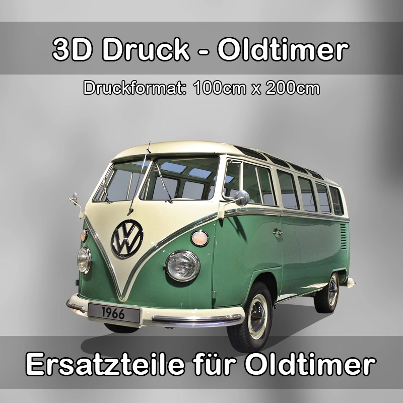 Großformat 3D Druck für Oldtimer Restauration in Strasburg (Uckermark) 