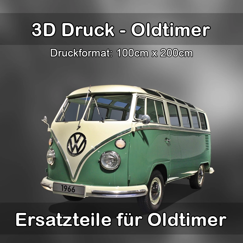 Großformat 3D Druck für Oldtimer Restauration in Straubing 