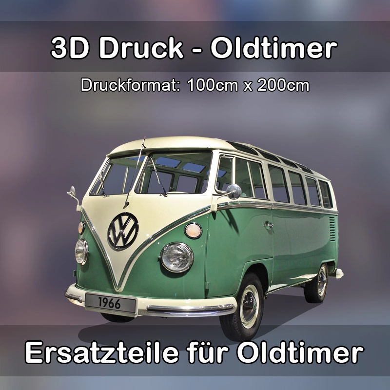 Großformat 3D Druck für Oldtimer Restauration in Stühlingen 