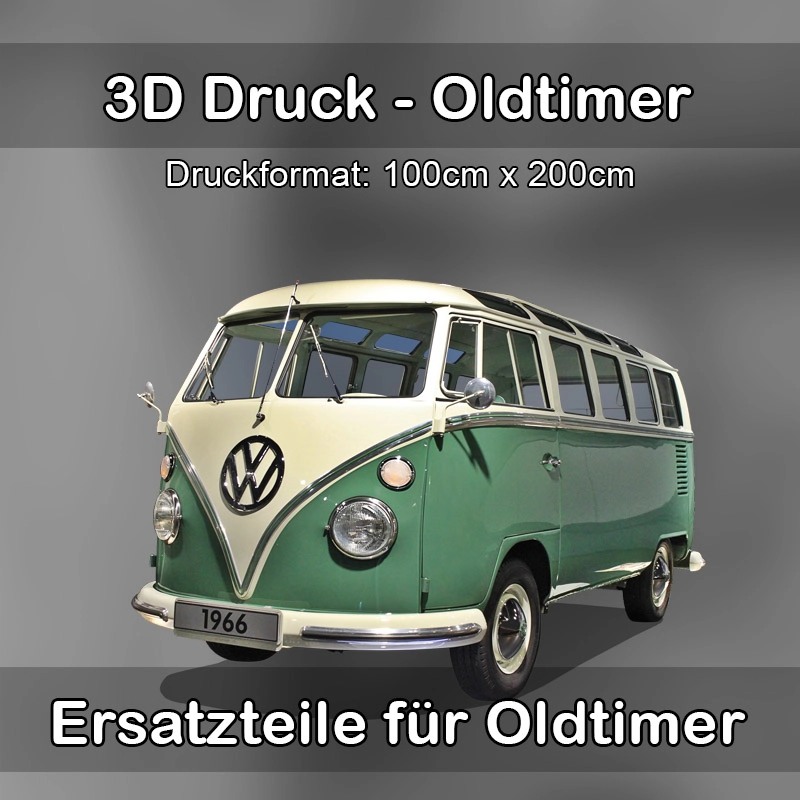 Großformat 3D Druck für Oldtimer Restauration in Stützengrün 