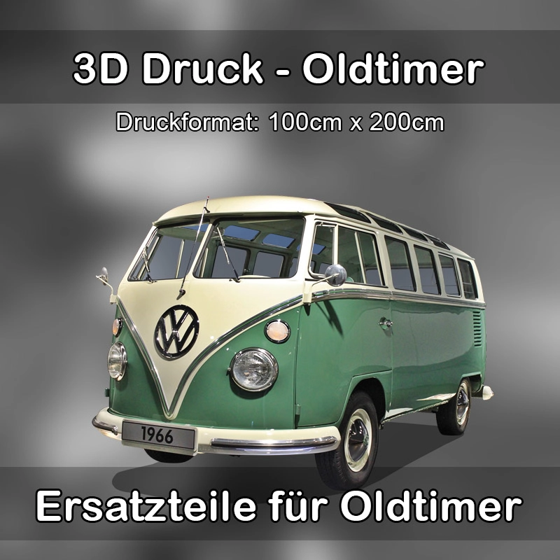 Großformat 3D Druck für Oldtimer Restauration in Stutensee 