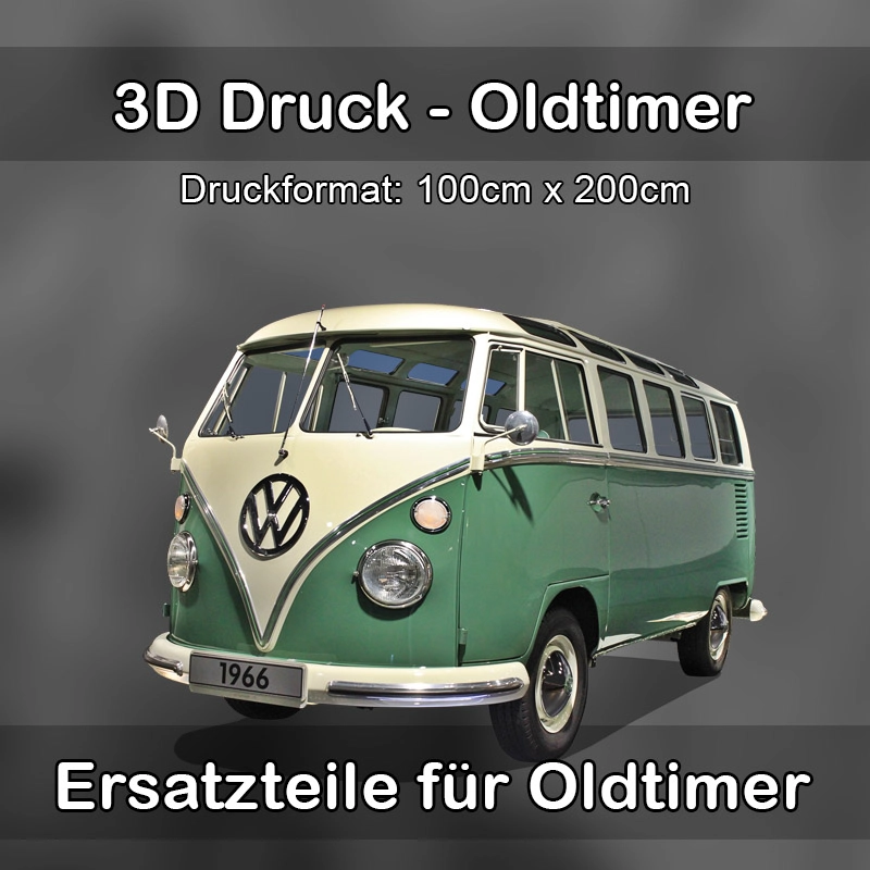 Großformat 3D Druck für Oldtimer Restauration in Stuttgart 