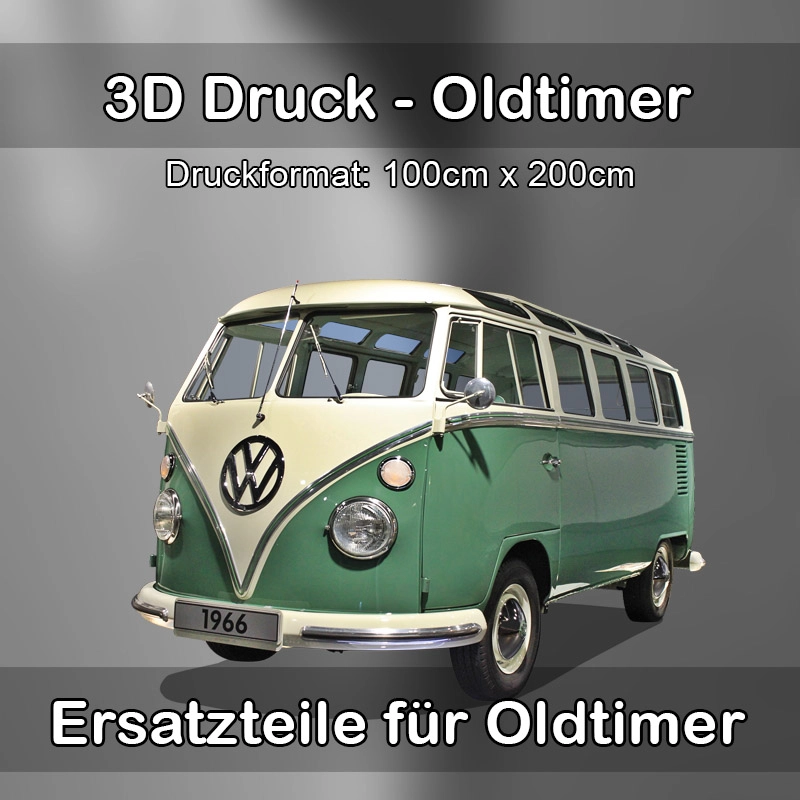 Großformat 3D Druck für Oldtimer Restauration in Sülfeld 