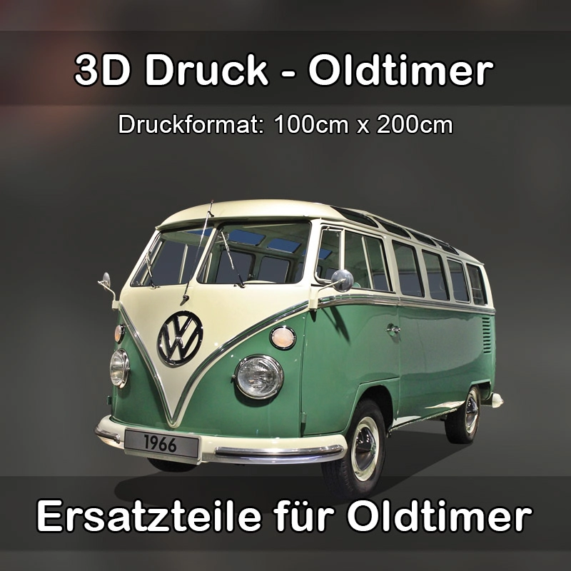 Großformat 3D Druck für Oldtimer Restauration in Sulzbach am Main 