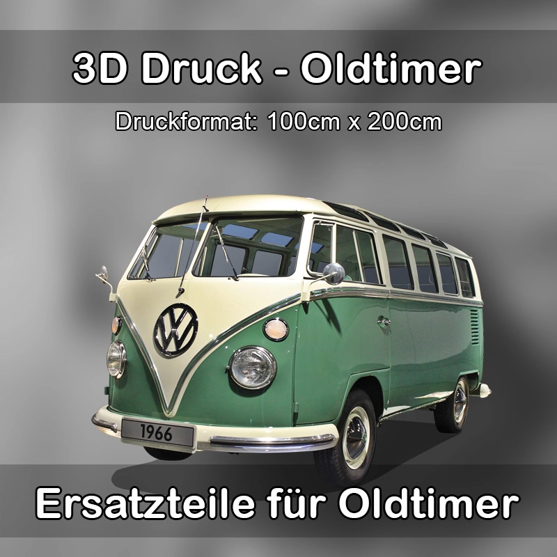 Großformat 3D Druck für Oldtimer Restauration in Tann (Niederbayern) 