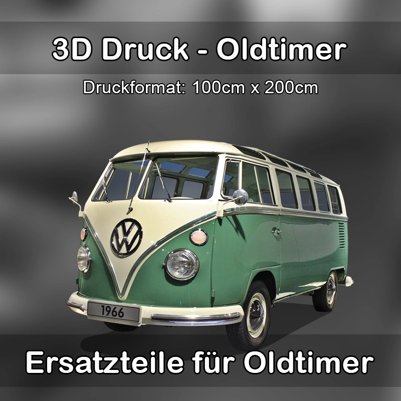 Großformat 3D Druck für Oldtimer Restauration in Tapfheim 