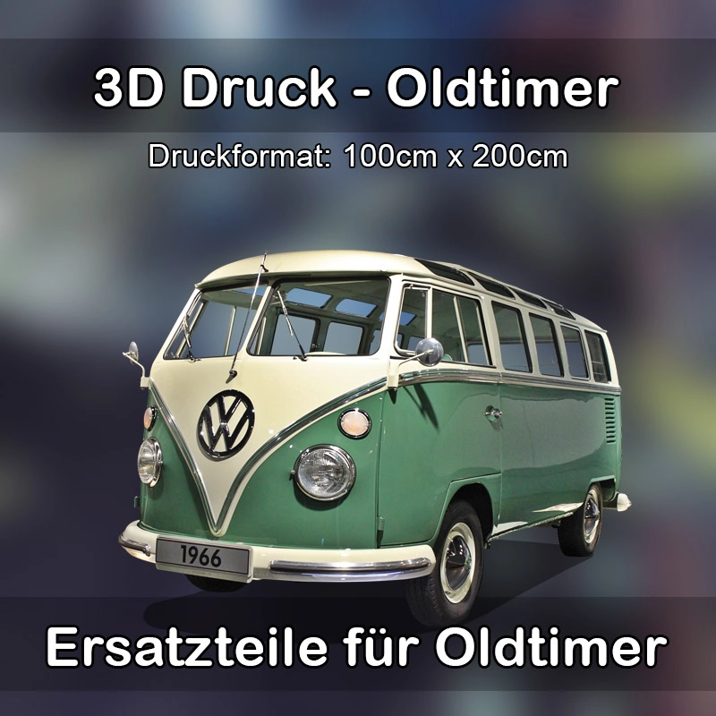 Großformat 3D Druck für Oldtimer Restauration in Tauberbischofsheim 