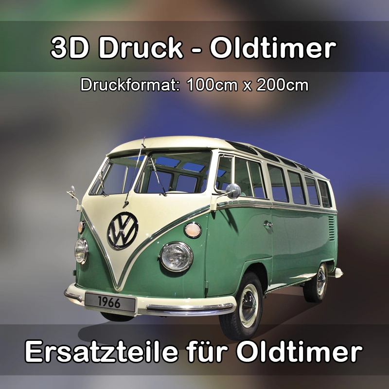 Großformat 3D Druck für Oldtimer Restauration in Tegernheim 