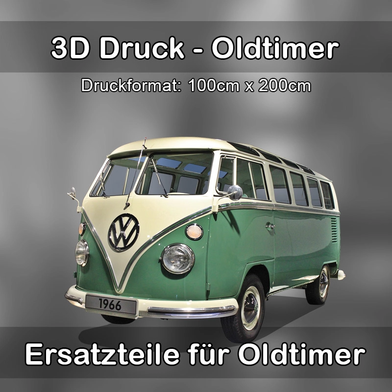 Großformat 3D Druck für Oldtimer Restauration in Tegernsee 