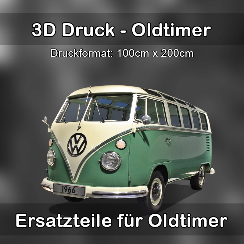 Großformat 3D Druck für Oldtimer Restauration in Teisendorf 