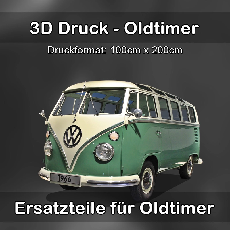 Großformat 3D Druck für Oldtimer Restauration in Teningen 