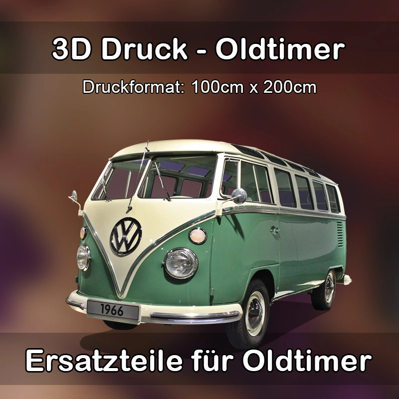 Großformat 3D Druck für Oldtimer Restauration in Tessin bei Rostock 