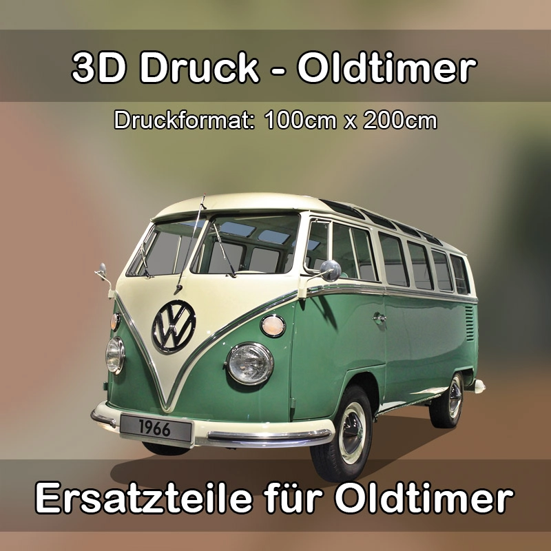 Großformat 3D Druck für Oldtimer Restauration in Tettnang 