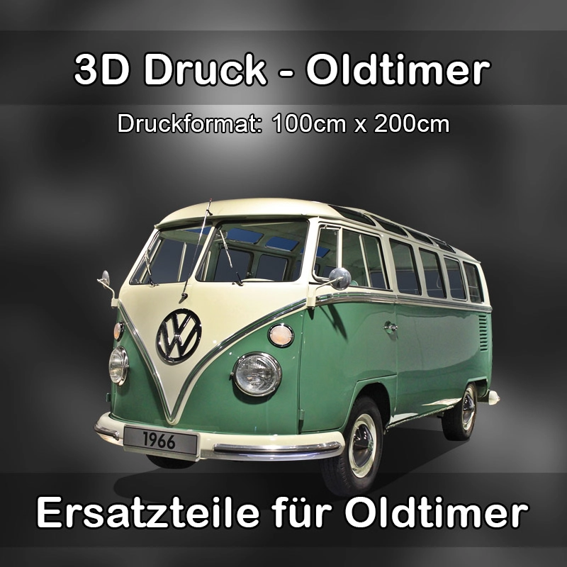 Großformat 3D Druck für Oldtimer Restauration in Teutschenthal 