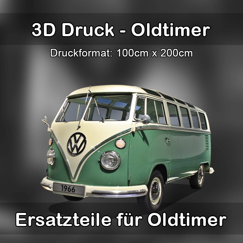 Großformat 3D Druck für Oldtimer Restauration in Thannhausen 