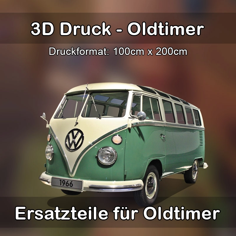 Großformat 3D Druck für Oldtimer Restauration in Thermalbad Wiesenbad 