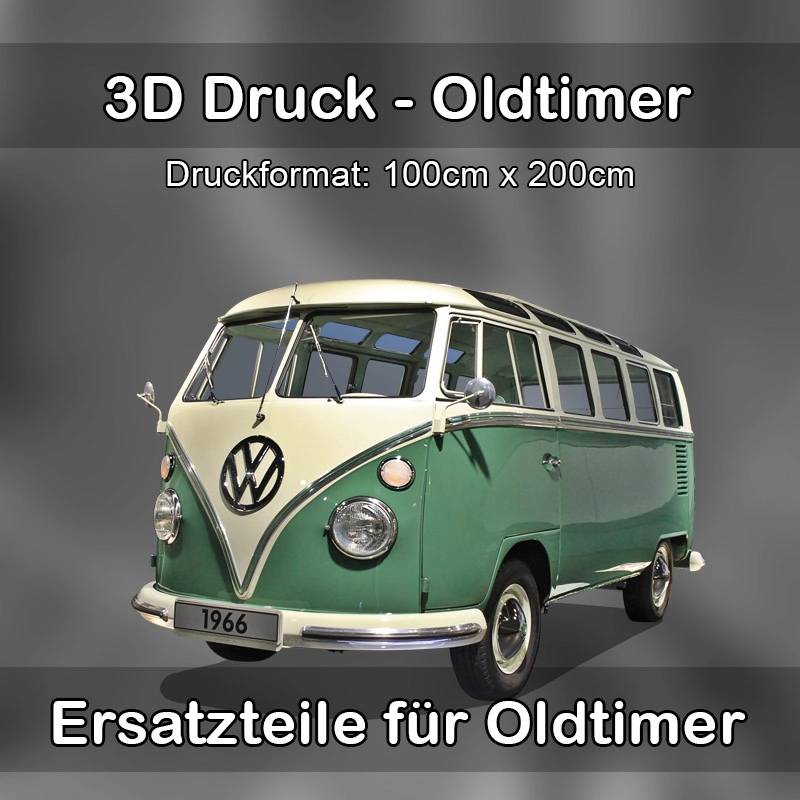 Großformat 3D Druck für Oldtimer Restauration in Thum 
