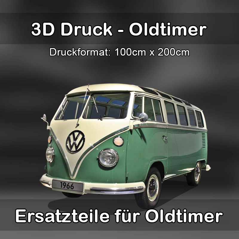 Großformat 3D Druck für Oldtimer Restauration in Thurnau 