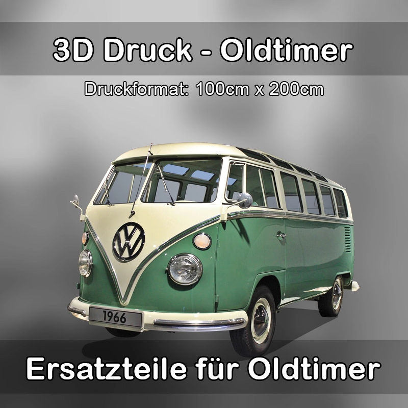 Großformat 3D Druck für Oldtimer Restauration in Tirschenreuth 