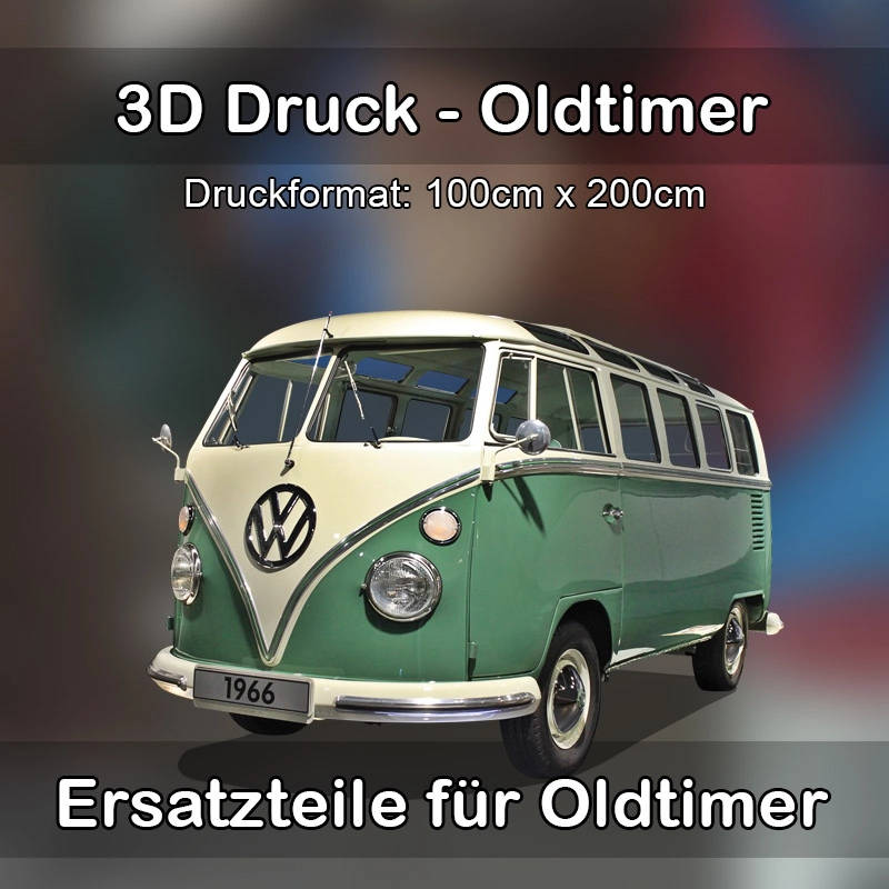 Großformat 3D Druck für Oldtimer Restauration in Tönisvorst 