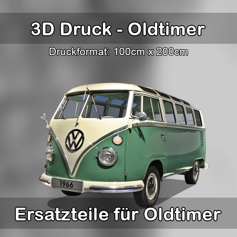 Großformat 3D Druck für Oldtimer Restauration in Traunstein 