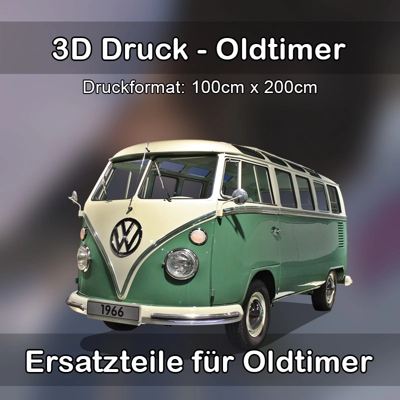 Großformat 3D Druck für Oldtimer Restauration in Trebbin 