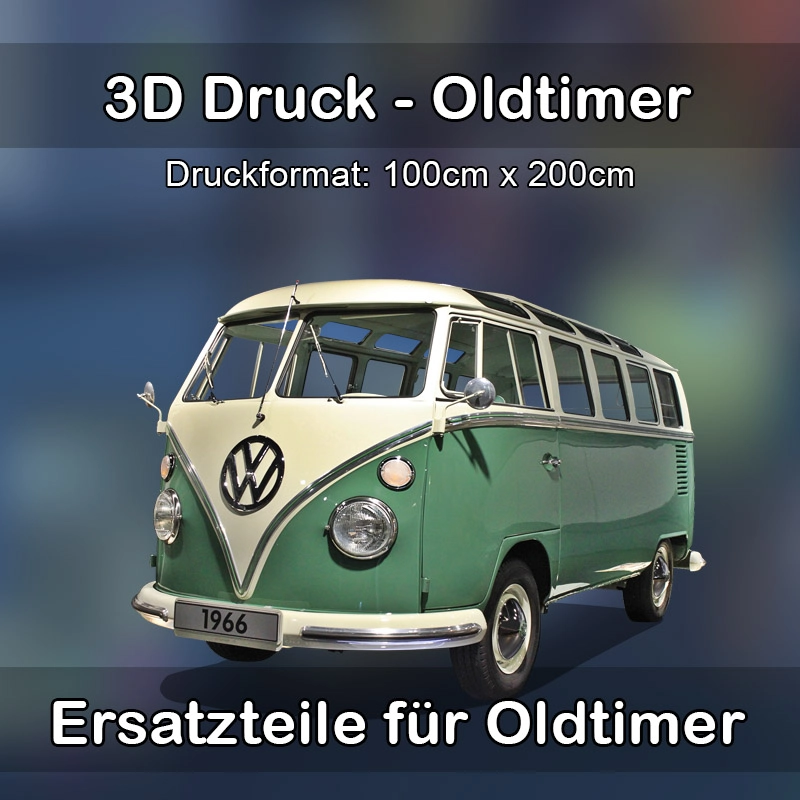 Großformat 3D Druck für Oldtimer Restauration in Trebsen/Mulde 