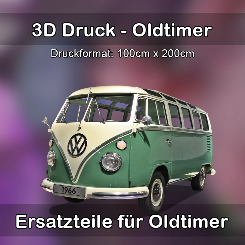 Großformat 3D Druck für Oldtimer Restauration in Trebur 