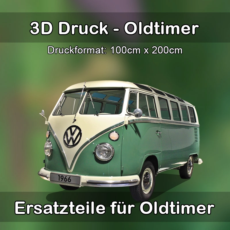 Großformat 3D Druck für Oldtimer Restauration in Treuen 